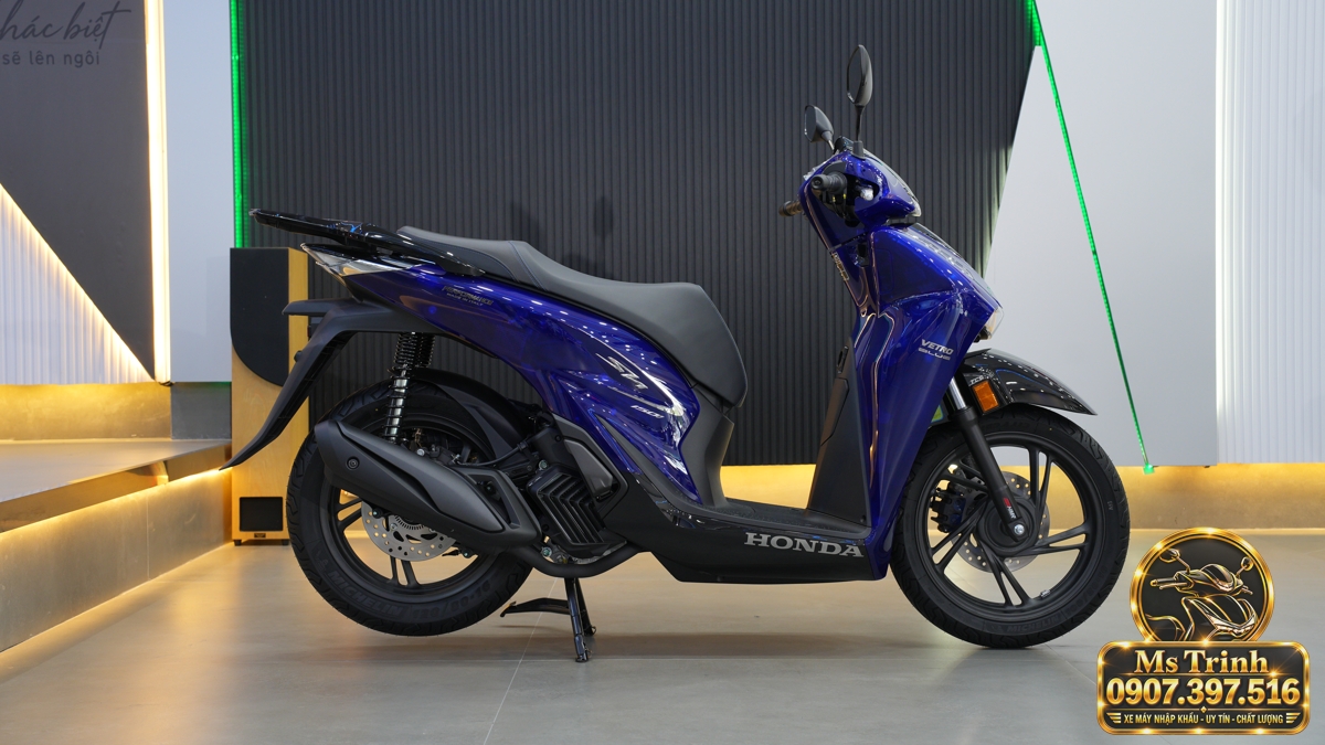 Honda SH150 Vetro Blue 2027 tại Bắc Ninh - Xanh Sapphire trong suốt, nhập Ý sang trọng