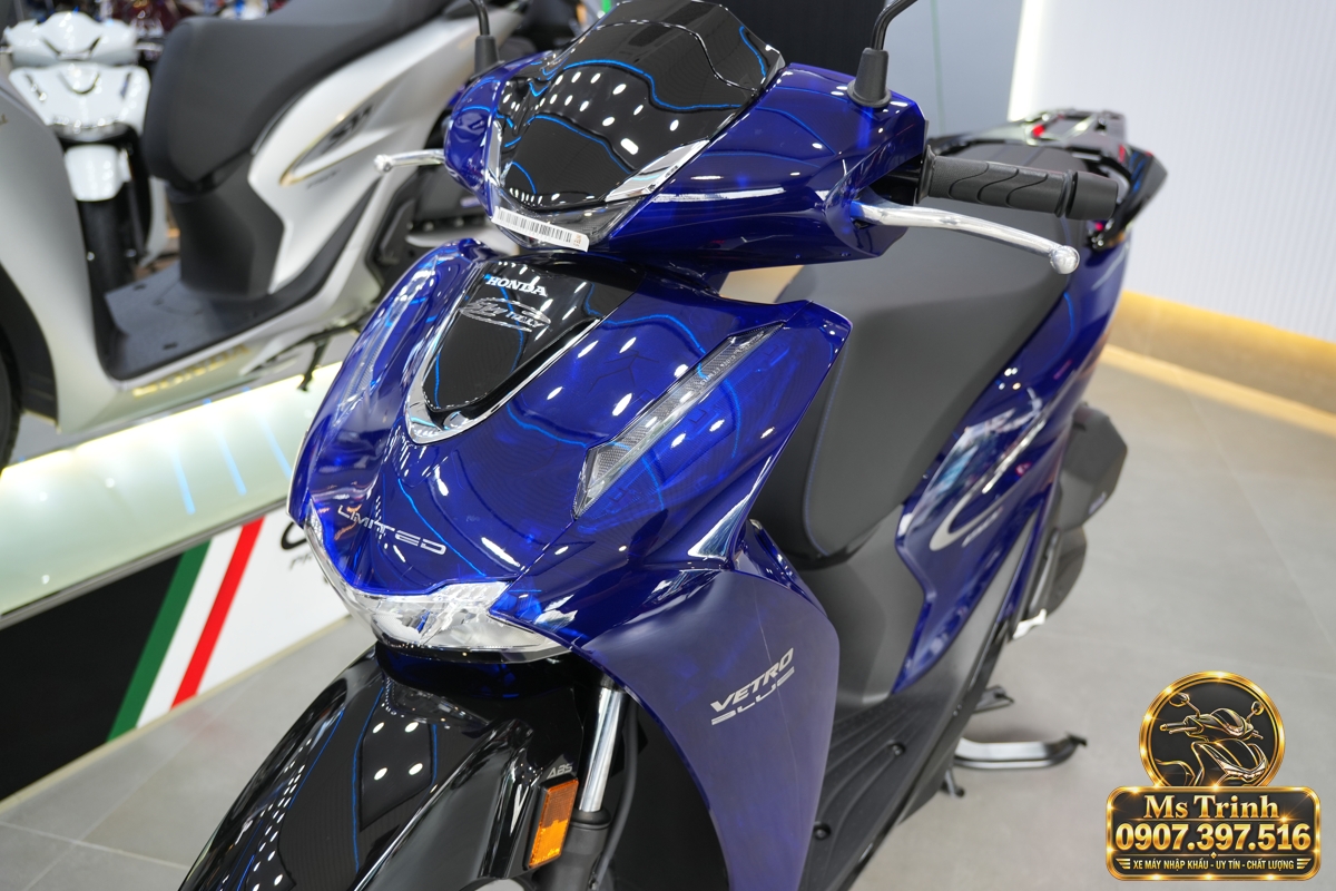 Honda SH150 Vetro Blue 2027 tại Bắc Ninh - Xanh Sapphire trong suốt, nhập Ý sang trọng
