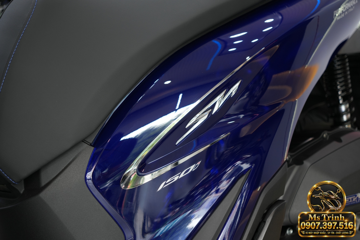 Honda SH150 Vetro Blue 2027 tại Bắc Ninh - Xanh Sapphire trong suốt, nhập Ý sang trọng