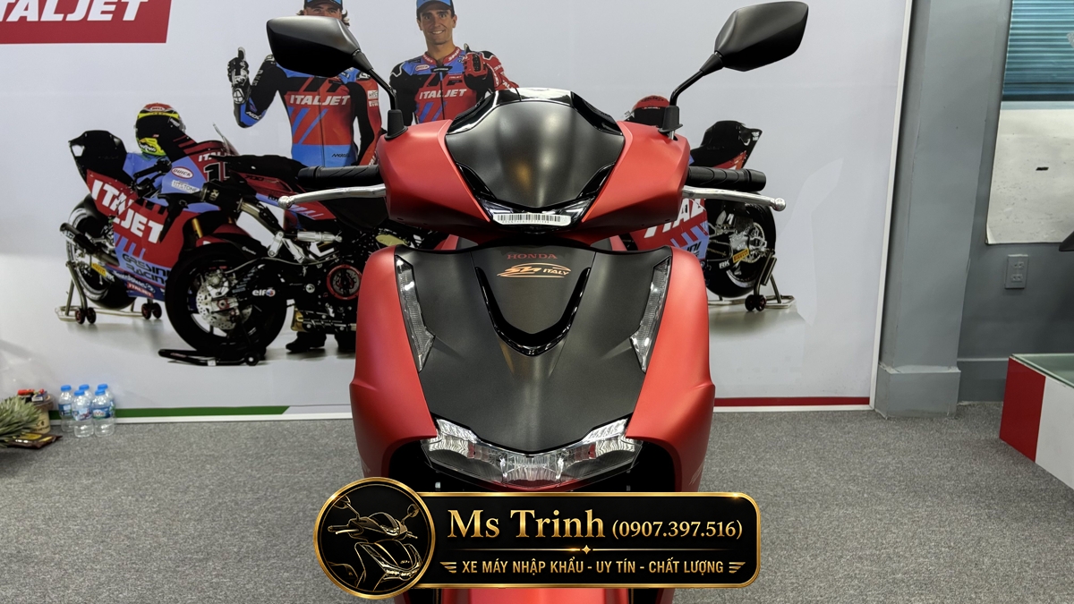 Honda SH150 Ý 2026 màu đỏ Sporty New Concept tại Bắc Ninh: Giá trị khác biệt của một chiếc SH nhập khẩu