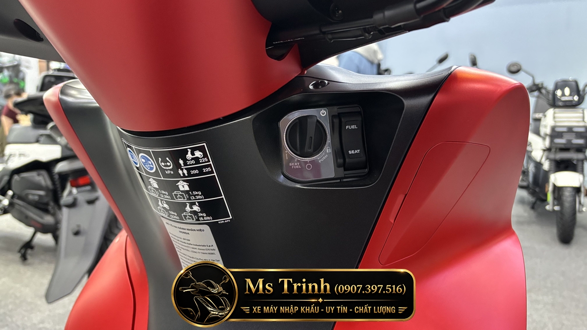Honda SH150 Ý 2026 màu đỏ Sporty New Concept tại Bắc Ninh: Giá trị khác biệt của một chiếc SH nhập khẩu