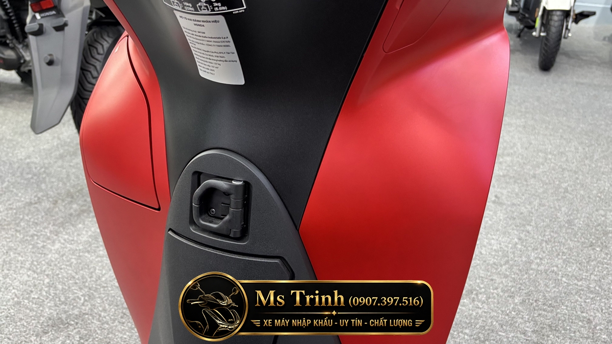Honda SH150 Ý 2026 màu đỏ Sporty New Concept tại Bắc Ninh: Giá trị khác biệt của một chiếc SH nhập khẩu