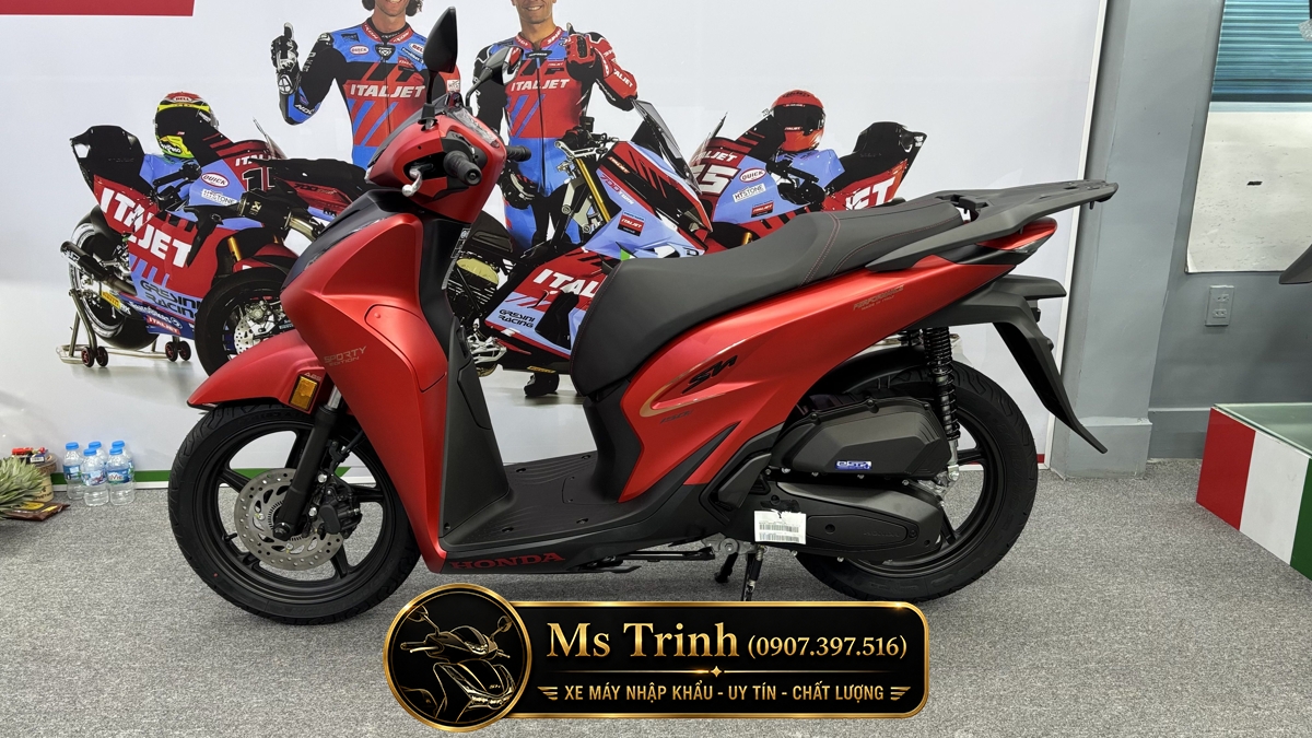 Honda SH150 Ý 2026 màu đỏ Sporty New Concept tại Bắc Ninh: Giá trị khác biệt của một chiếc SH nhập khẩu