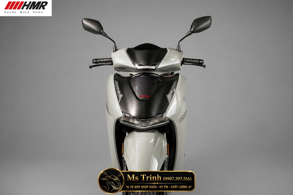 Honda SH350i nhập Ý 2026 tại Bắc Ninh - SH350i Sporty Trắng Nhám, Xám Bóng Đẳng Cấp Chuẩn Ý