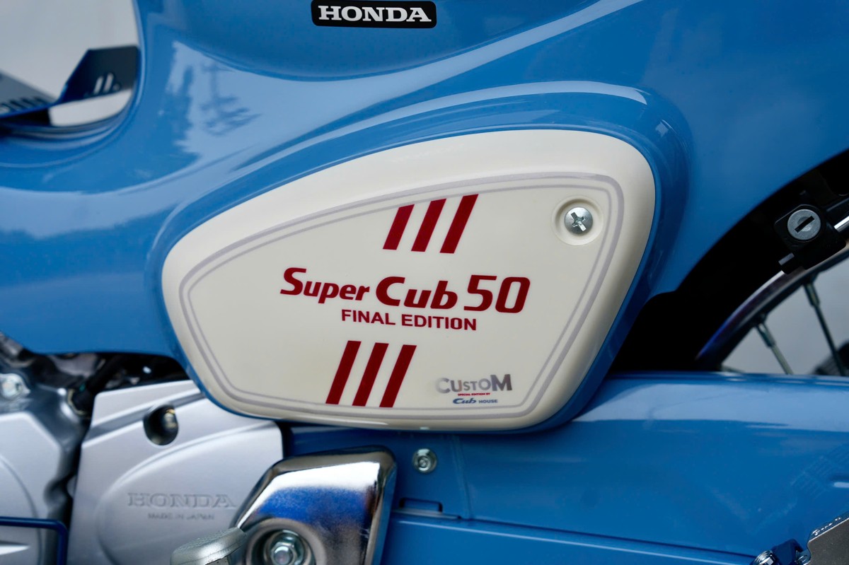 Honda Super Cub 50 Final Edition Custom Japan tại Bắc Ninh - Phiên bản sưu tầm hiếm