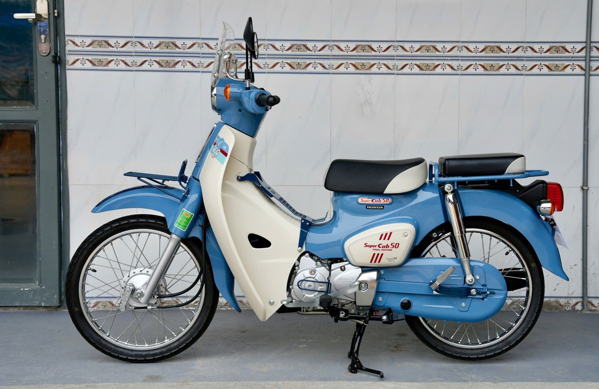 Honda Super Cub 50 Final Edition Custom Japan tại Bắc Ninh - Phiên bản sưu tầm hiếm
