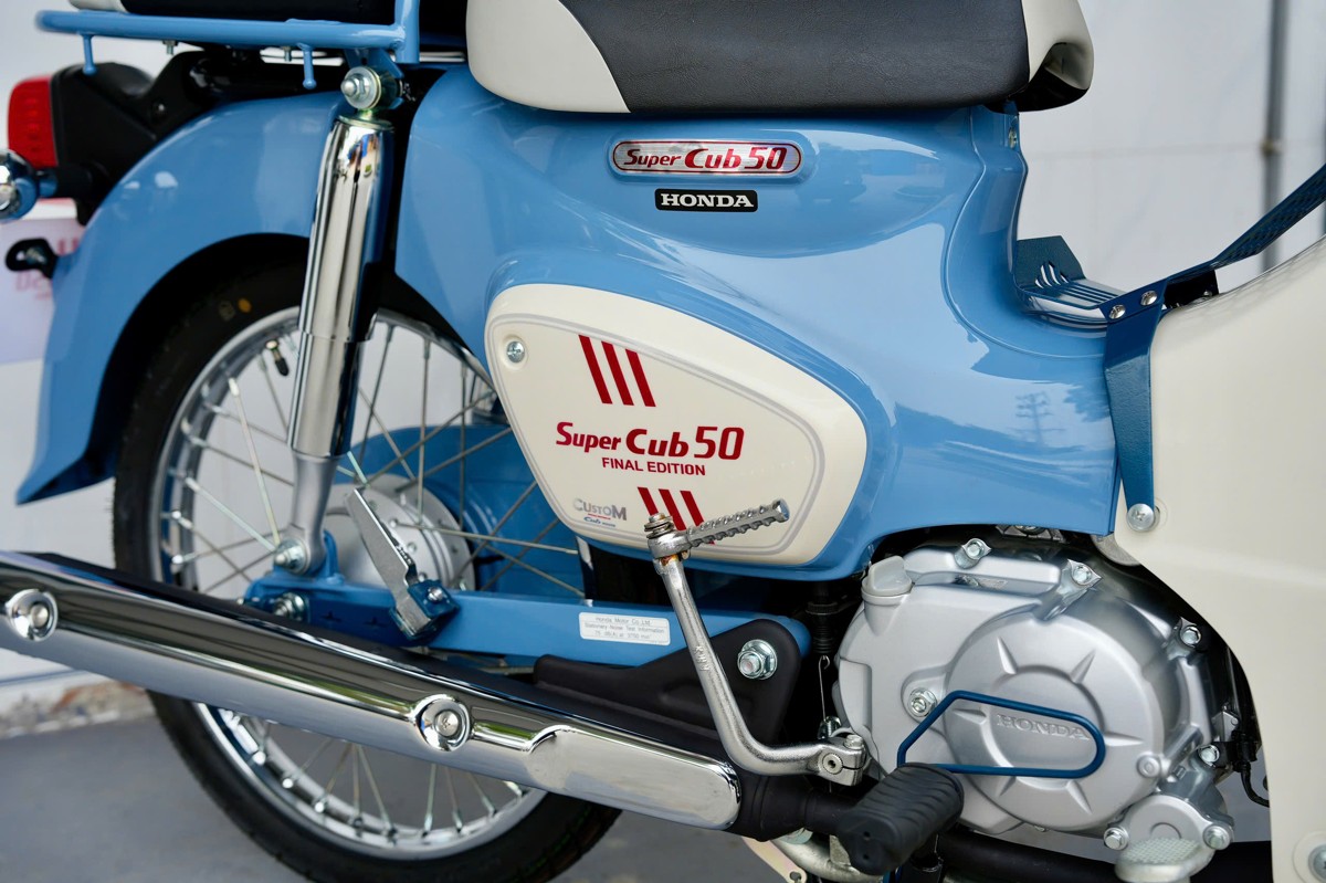 Honda Super Cub 50 Final Edition Custom Japan tại Bắc Ninh - Phiên bản sưu tầm hiếm