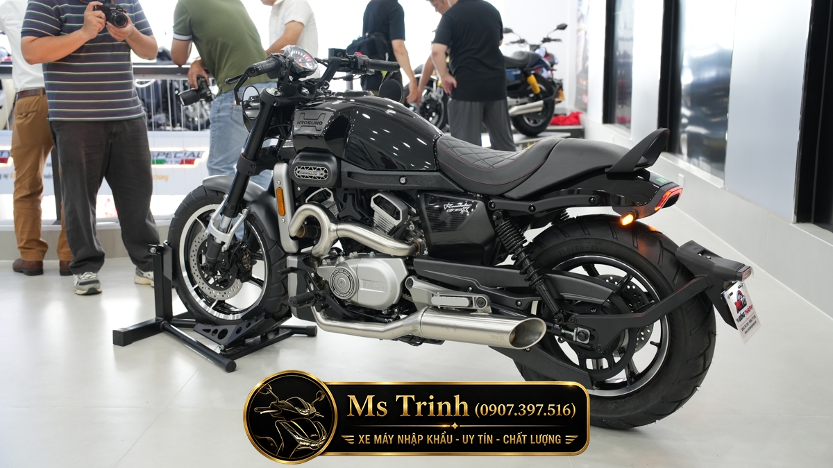 Hyosung GV350X tại Bắc Ninh - Cruiser 350cc Phong Cách Mỹ Cơ Bắp, Cá Tính