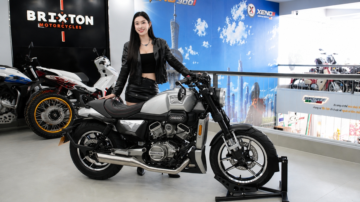 Hyosung GV350X tại Bắc Ninh - Cruiser 350cc Phong Cách Mỹ Cơ Bắp, Cá Tính