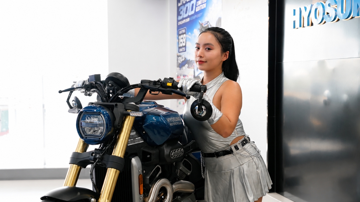 Hyosung GV350X tại Bắc Ninh - Cruiser 350cc Phong Cách Mỹ Cơ Bắp, Cá Tính