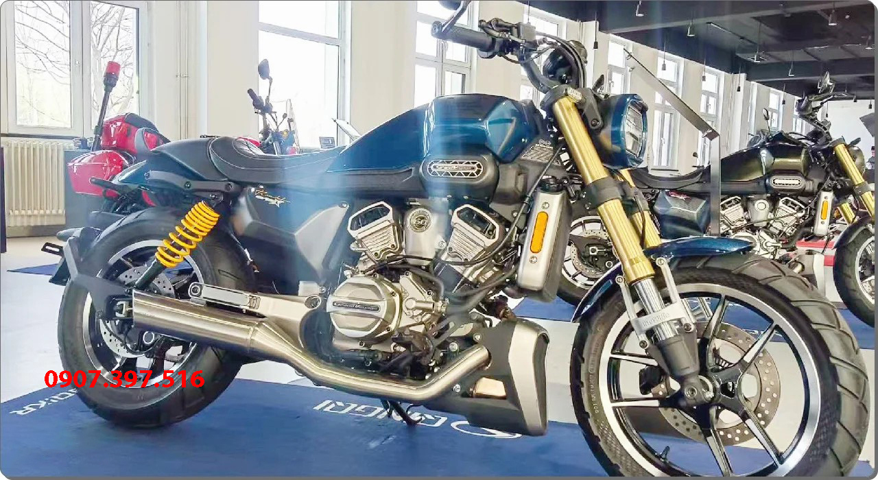 Hyosung GV350X tại Bắc Ninh - Cruiser 350cc Phong Cách Mỹ Cơ Bắp, Cá Tính