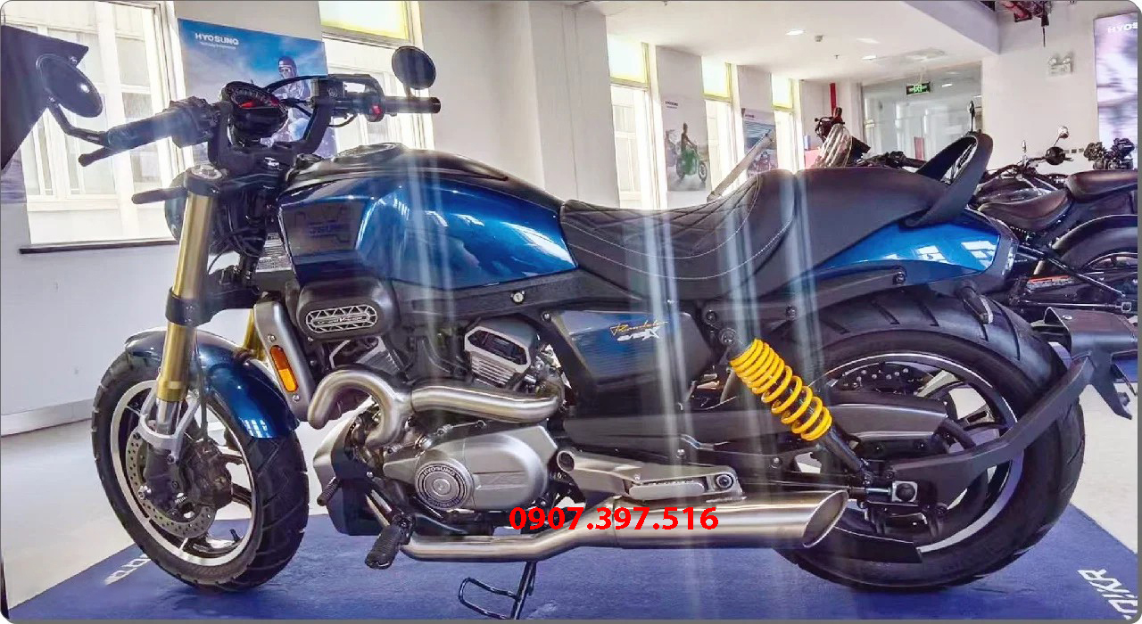 Hyosung GV350X tại Bắc Ninh - Cruiser 350cc Phong Cách Mỹ Cơ Bắp, Cá Tính