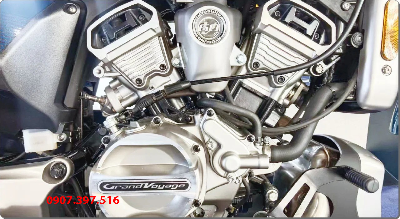 Hyosung GV350X tại Bắc Ninh - Cruiser 350cc Phong Cách Mỹ Cơ Bắp, Cá Tính