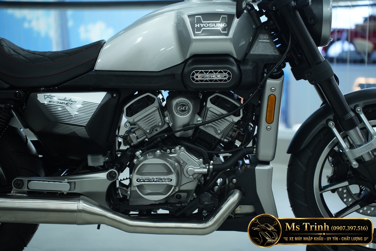 Hyosung GV350X tại Bắc Ninh - Cruiser 350cc Phong Cách Mỹ Cơ Bắp, Cá Tính