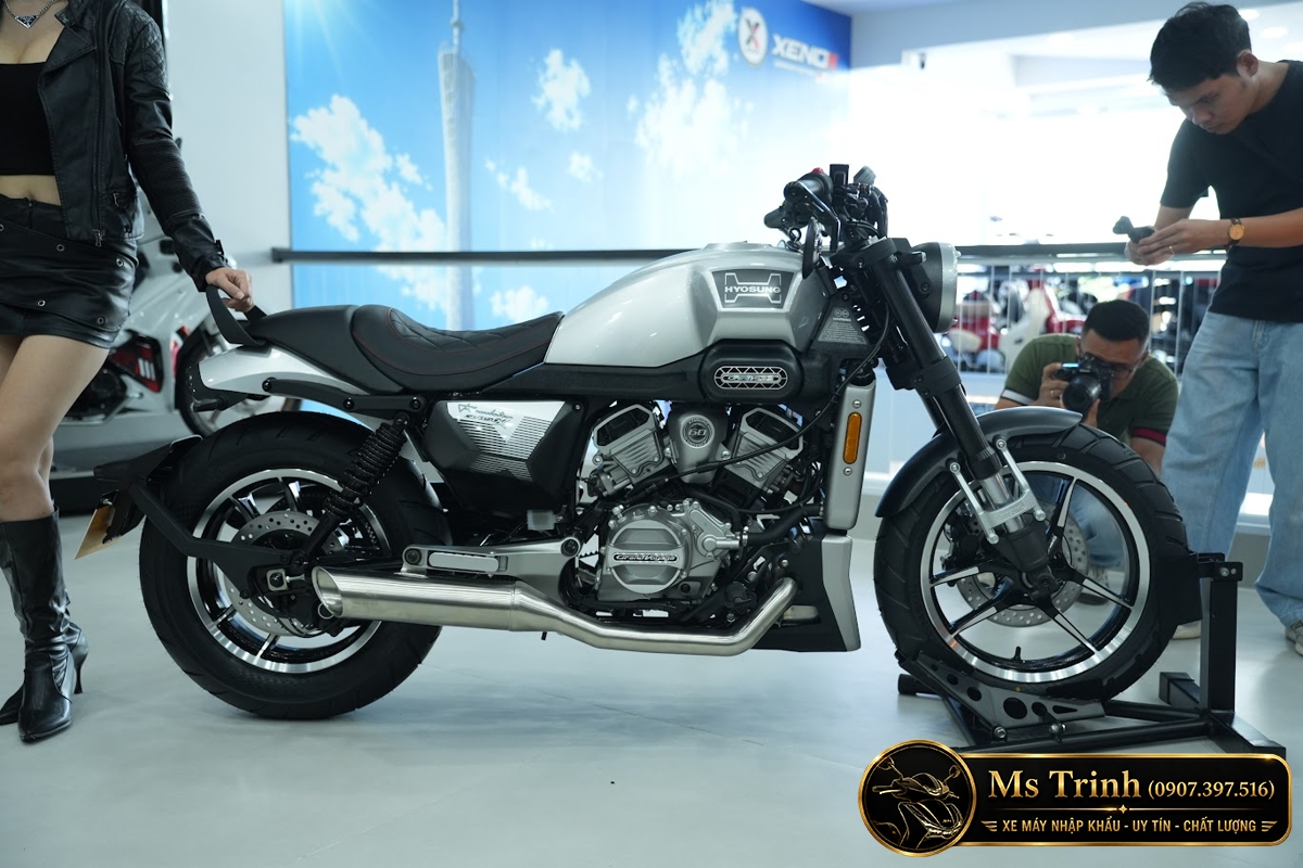 Hyosung GV350X tại Bắc Ninh - Cruiser 350cc Phong Cách Mỹ Cơ Bắp, Cá Tính