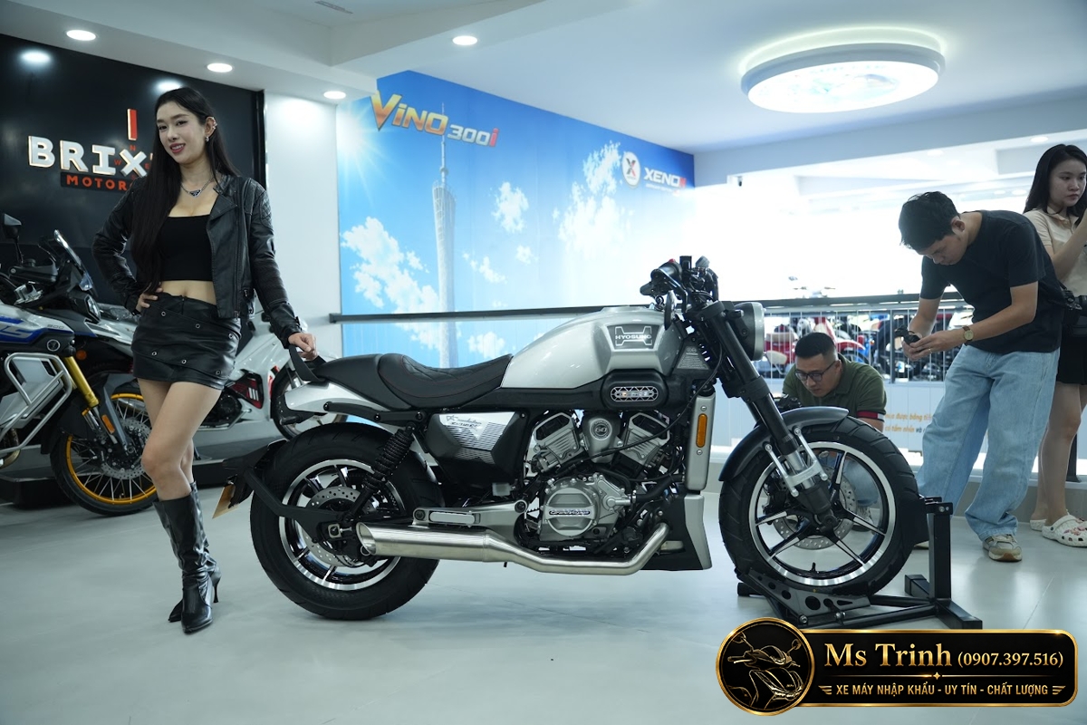 Hyosung GV350X tại Bắc Ninh - Cruiser 350cc Phong Cách Mỹ Cơ Bắp, Cá Tính