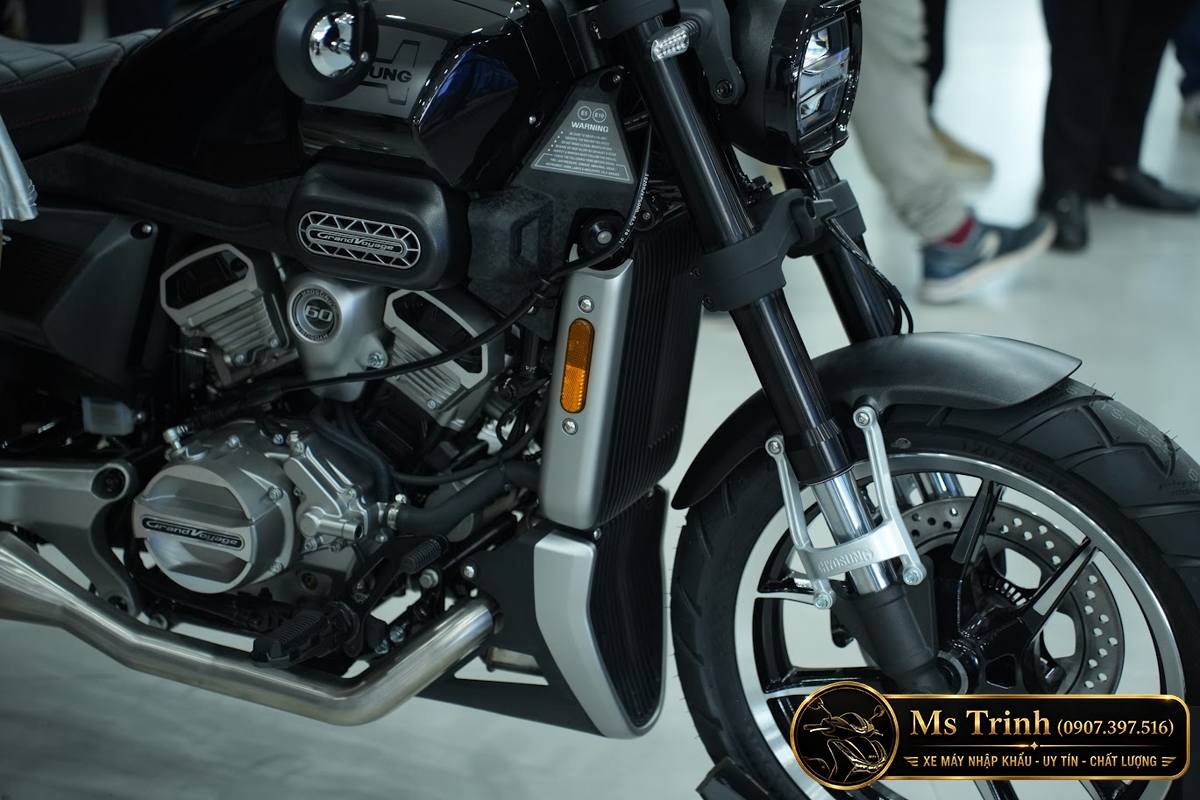 Hyosung GV350X tại Bắc Ninh - Cruiser 350cc Phong Cách Mỹ Cơ Bắp, Cá Tính