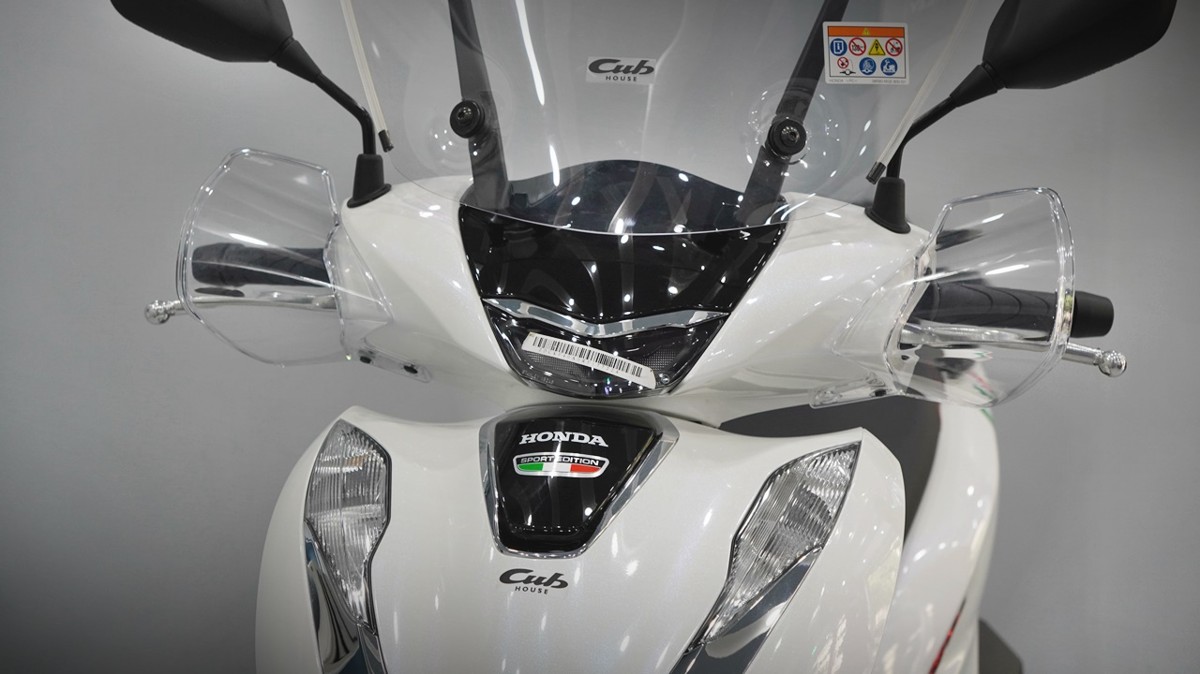 Honda SH150 trắng pha lê nhập Ý 2026 tại Bắc Ninh - Sport Edition chính ngạch, chuẩn chất Ý