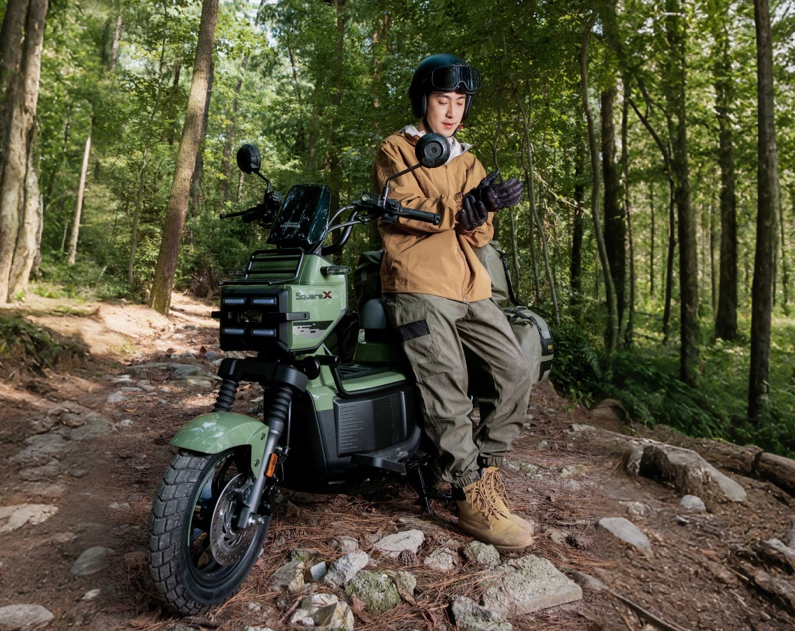 Honda SquareX125 - Xe tay ga vuông nhập chính ngạch, phân phối tại Bắc Ninh