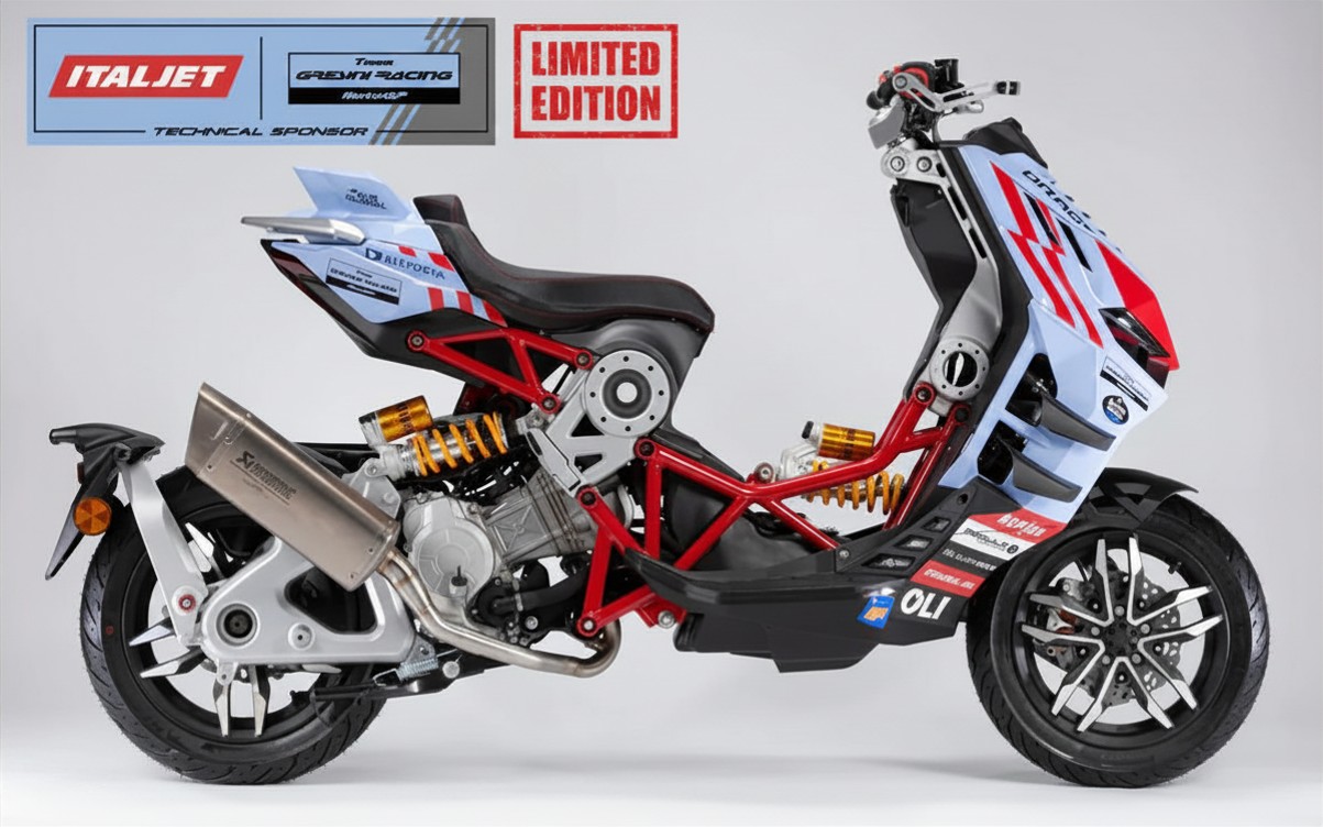 Italjet Dragster 300 Gresini Racing Tại Bắc Ninh - Chiếc Scooter Ý Khiến Dân Chơi Xe Phải Ngoái Nhìn