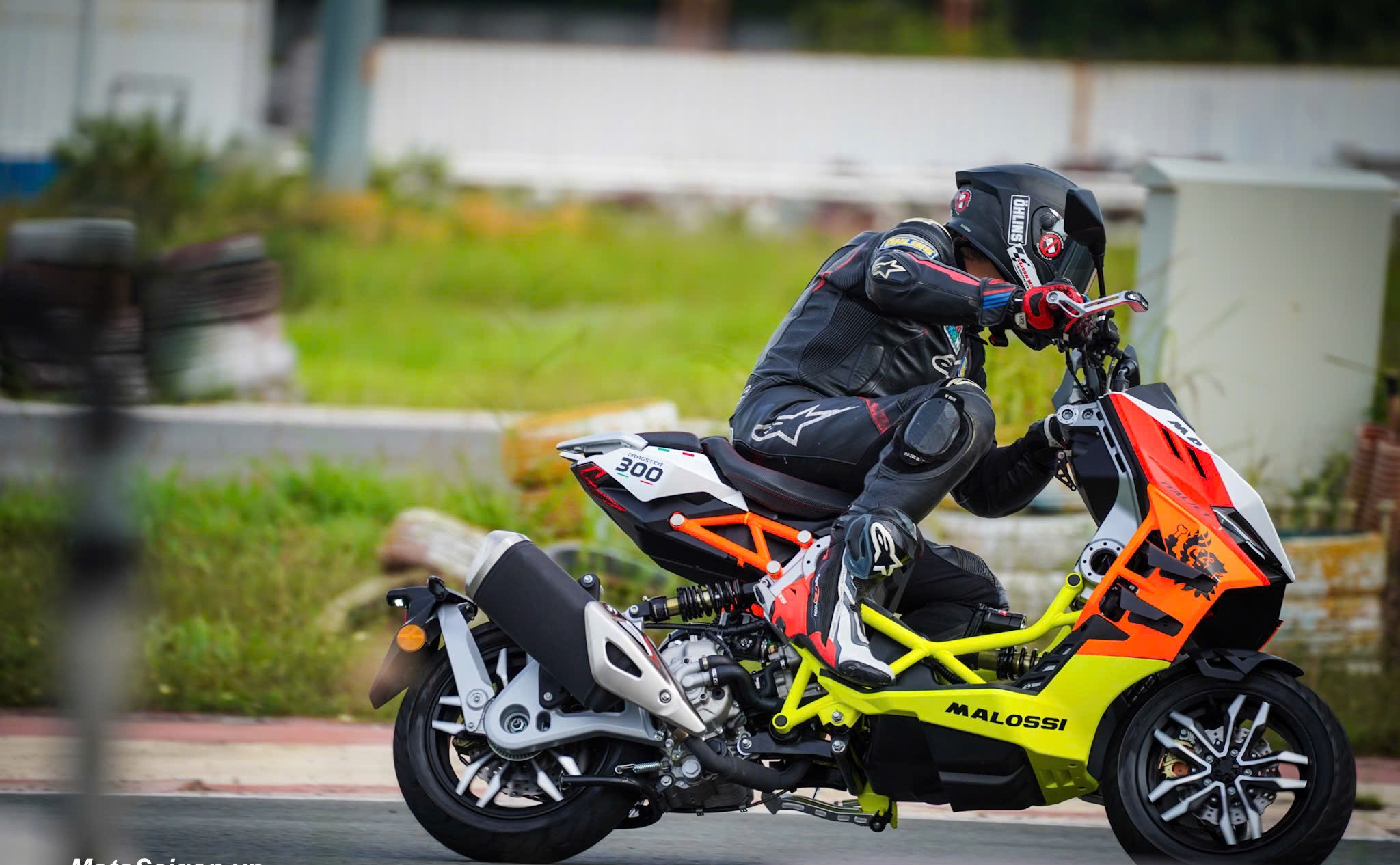 Italjet Dragster 300 Malossi, Xe Tay Ga Đua Nội Thành Thương Hiệu Italy tại Bắc Ninh