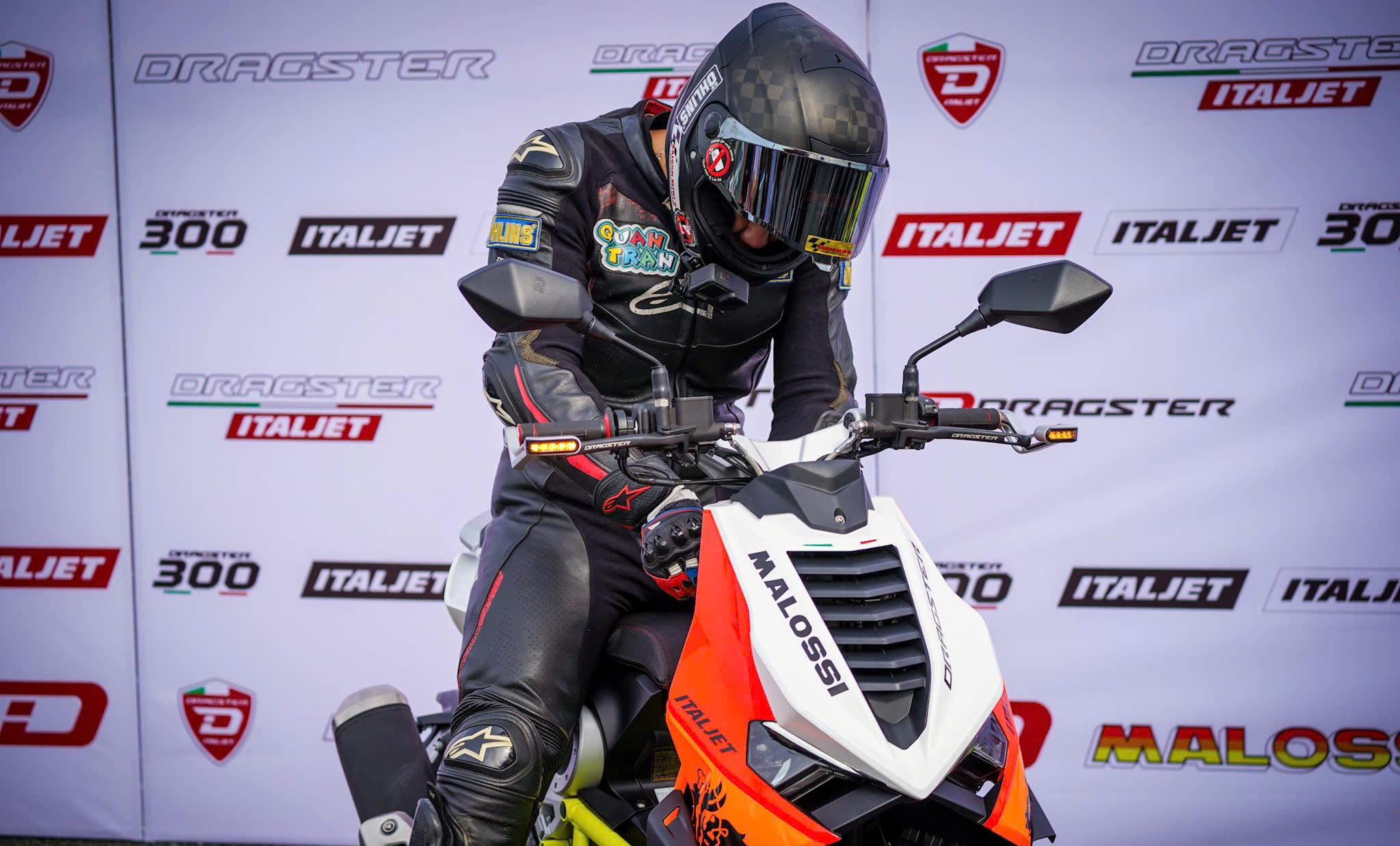 Italjet Dragster 300 Malossi, Xe Tay Ga Đua Nội Thành Thương Hiệu Italy tại Bắc Ninh
