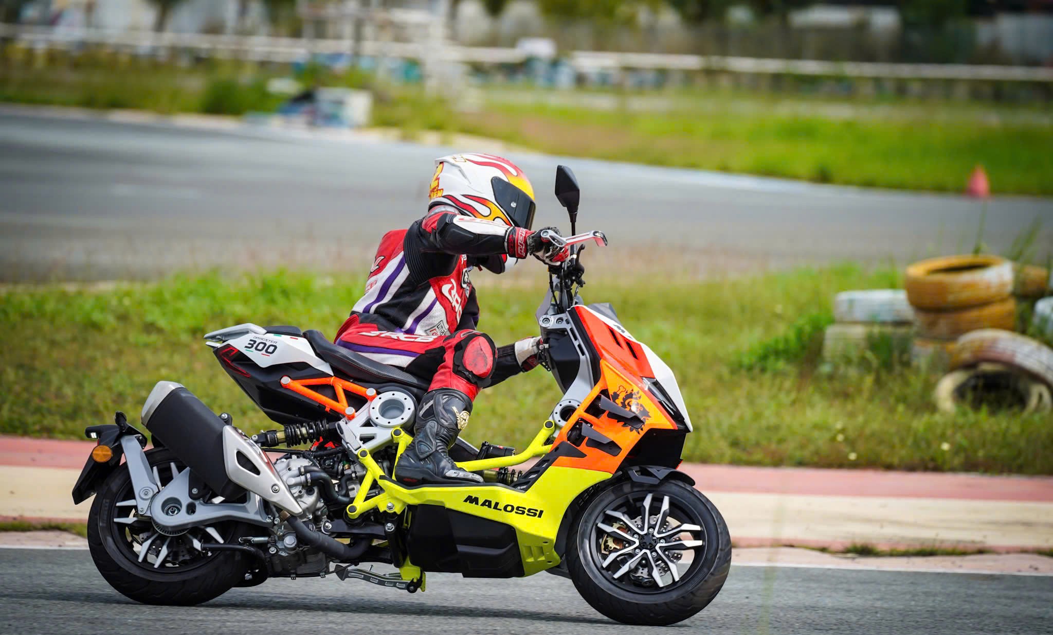 Italjet Dragster 300 Malossi, Xe Tay Ga Đua Nội Thành Thương Hiệu Italy tại Bắc Ninh