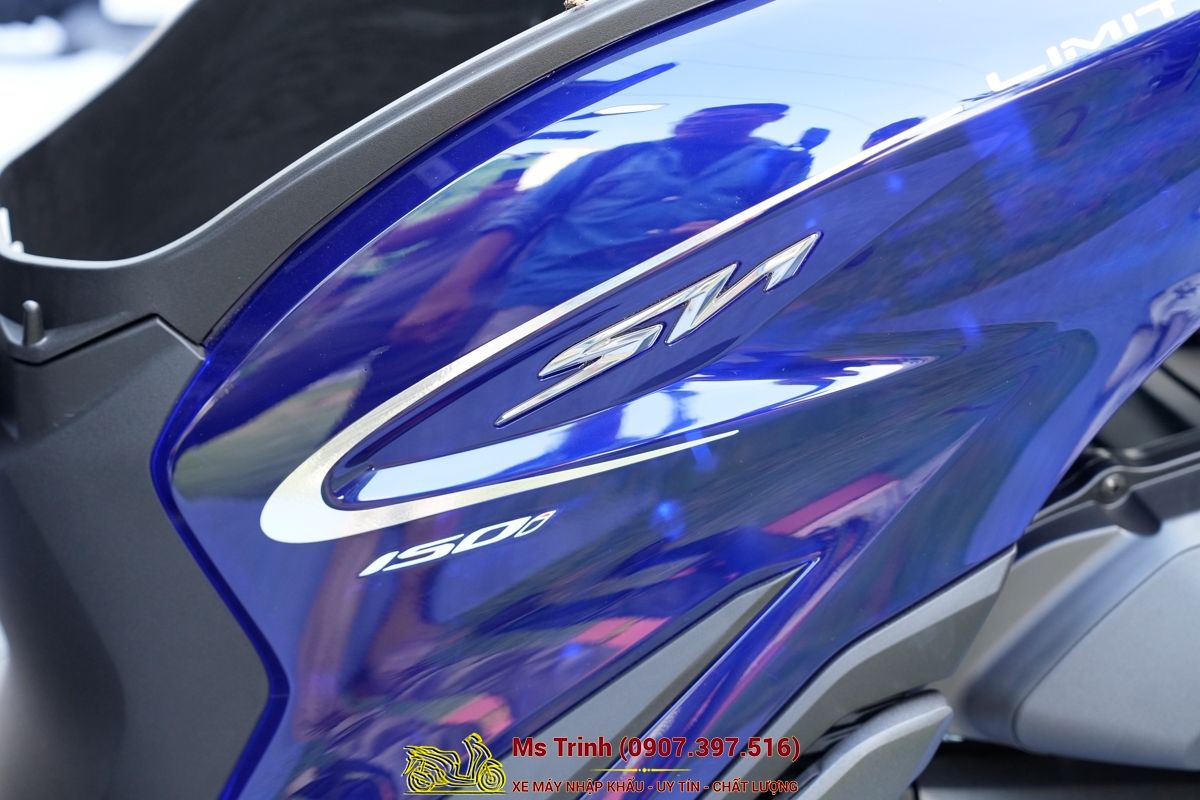 Honda SH150 Vetro Blue 2026 Limited Edition - Siêu phẩm SH Ý dàn áo xanh trong suốt cực hiếm tại Bắc Ninh