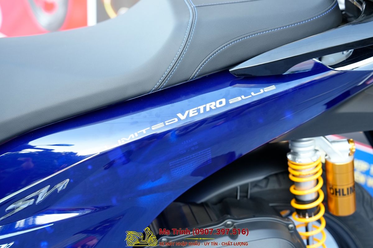Honda SH150 Vetro Blue 2026 Limited Edition - Siêu phẩm SH Ý dàn áo xanh trong suốt cực hiếm tại Bắc Ninh