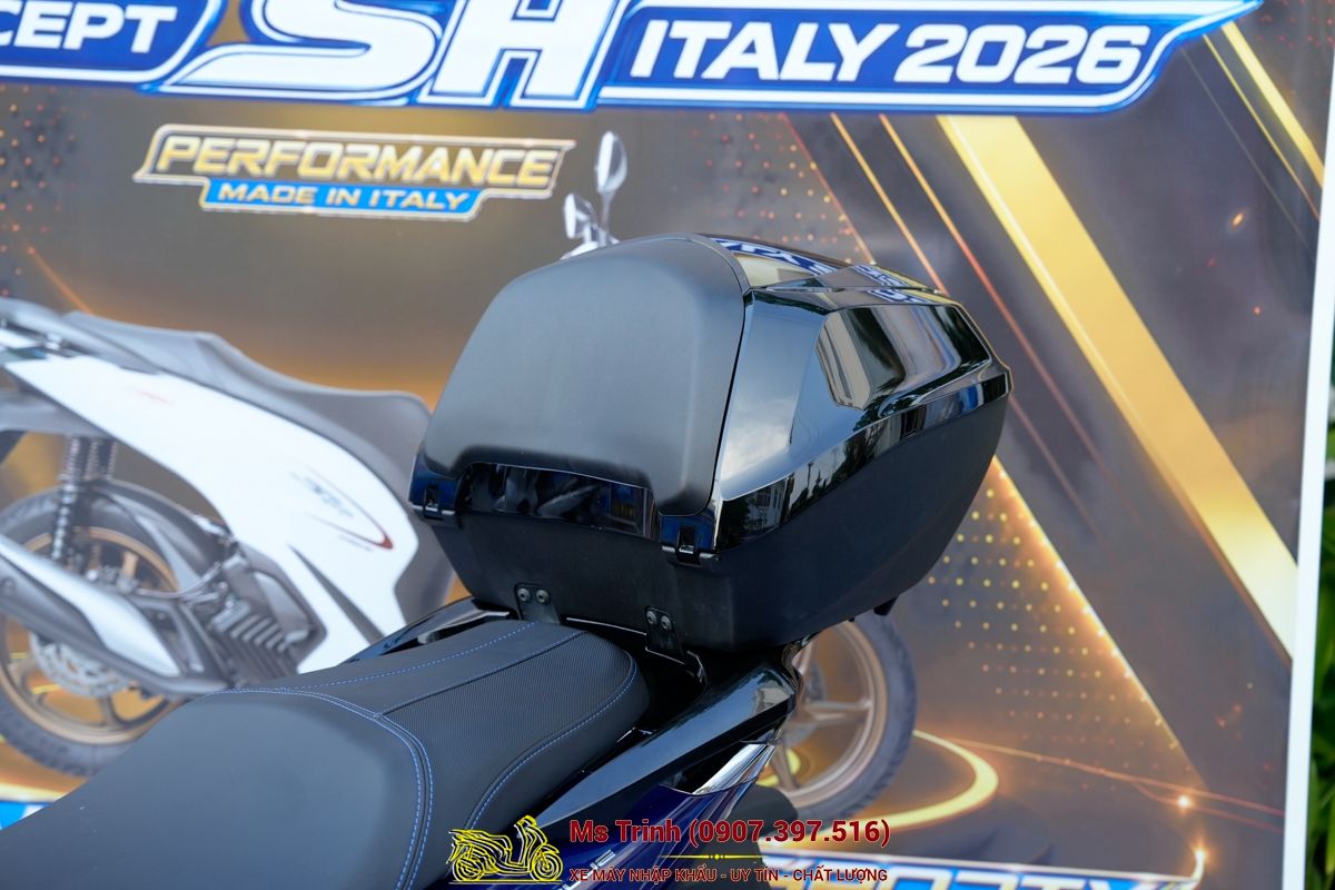 Honda SH150 Vetro Blue 2026 Limited Edition - Siêu phẩm SH Ý dàn áo xanh trong suốt cực hiếm tại Bắc Ninh