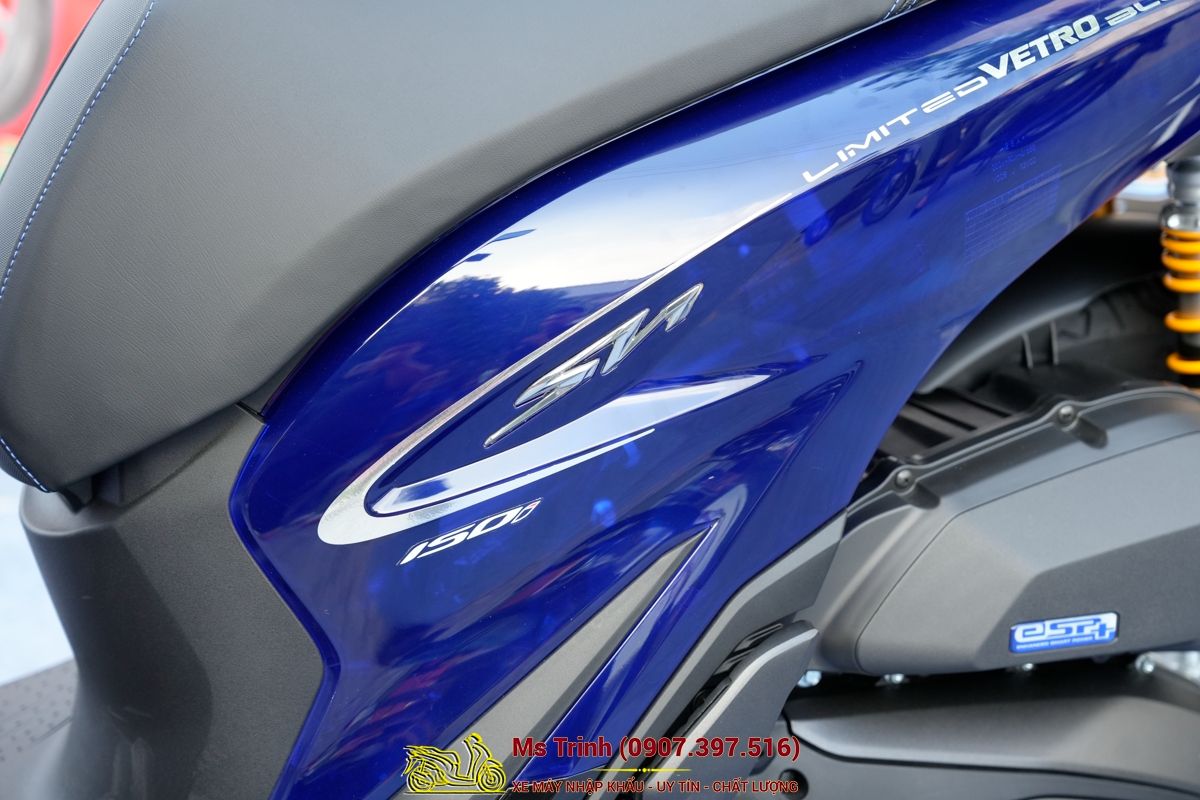 Honda SH150 Vetro Blue 2026 Limited Edition - Siêu phẩm SH Ý dàn áo xanh trong suốt cực hiếm tại Bắc Ninh
