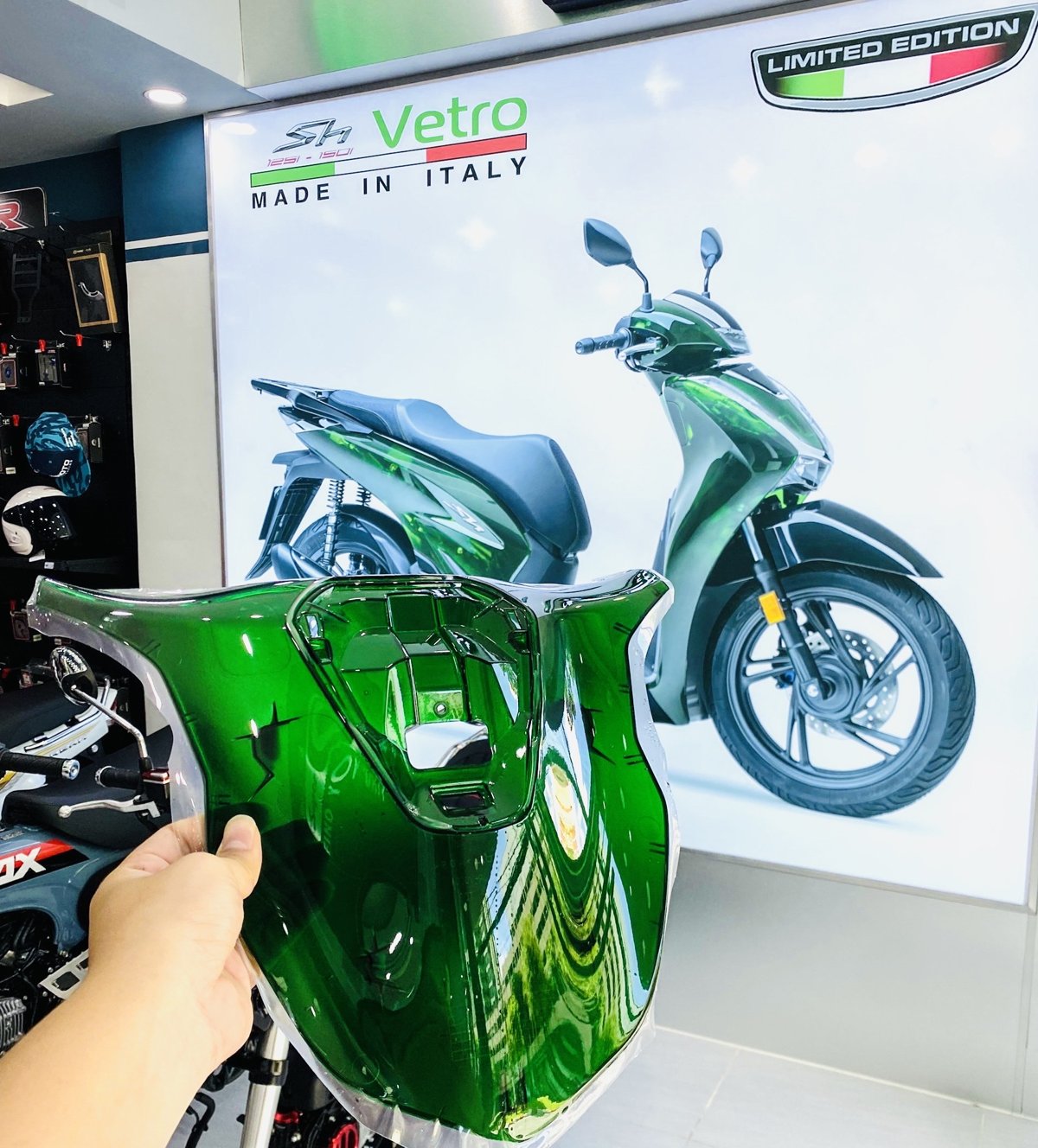 Honda SH150i Vetro 2025, Made In Italy, Nhập Chính Hãng Từ Ý tại Bắc Ninh