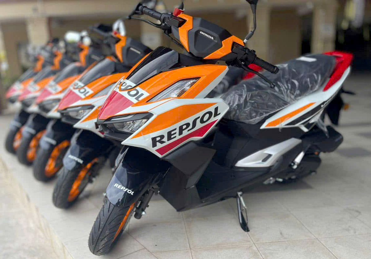 Honda Vario160 Repsol Edition, Giới hạn 2.000 xe, NK Malaysia tại Bắc Ninh