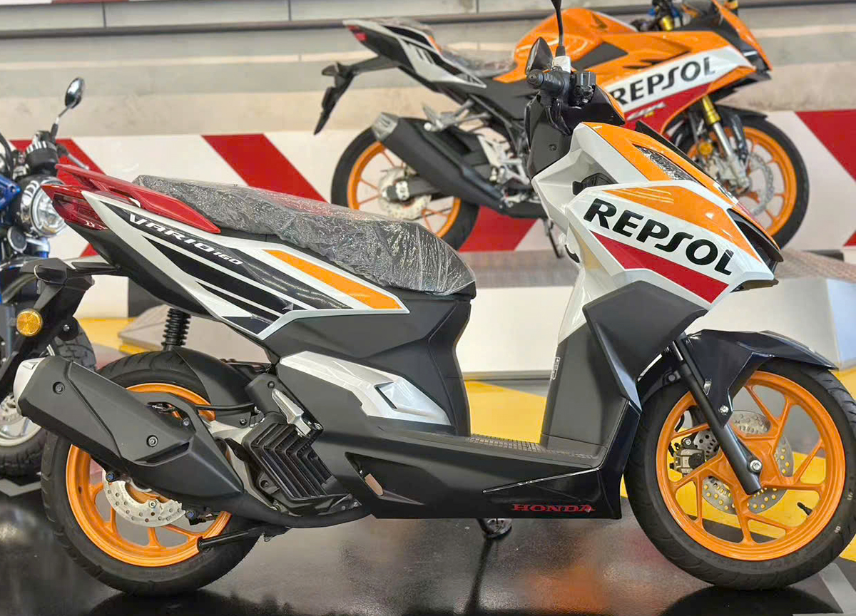 Honda Vario160 Repsol Edition, Giới hạn 2.000 xe, NK Malaysia tại Bắc Ninh