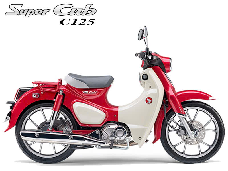 Honda Super C125 ABS, Nhập Nhật, Chính Hãng Màu Đỏ Cuối Cùng tại Bắc Ninh