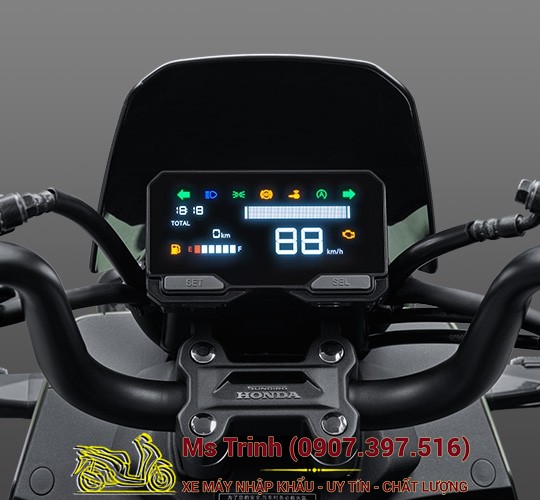 Honda Square X125 ABS - Mẫu xe 125cc thiết kế vuông độc đáo, trang bị ABS an toàn tại Bắc Ninh