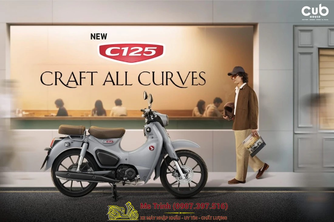Honda Super Cub C125 nhập Thái ABS 2026 tại Bắc Ninh - Giá Tốt, Có Sẵn Xe