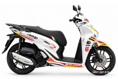 Honda SH150 Ý Malossi 2026 tại Bắc Ninh - Tem custom thể thao, dáng SH thanh lịch